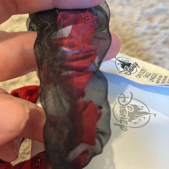 Disney Black and Red Hair Scrunchies - Picture 4 of 4